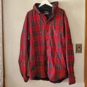 Eddie Bauer Flannel Hoodie